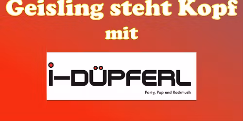 Geisling steht Kopf