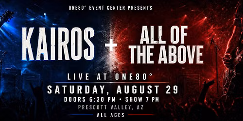 Live at One80\u00b0: Kairos + All of the Above