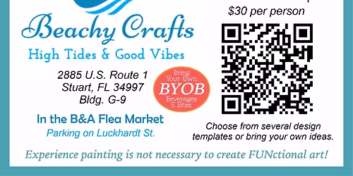 Glass Backwards - Glass Painting Workshop with Reverse Painting Technique