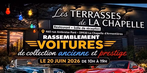 Rassemblement de voiture ancienne et prestige 
