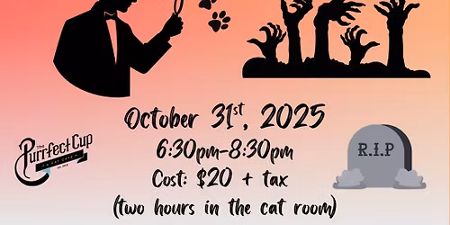 A Purrfect Crime - A 50s Themed Murder Mystery Night at The Purrfect Cup