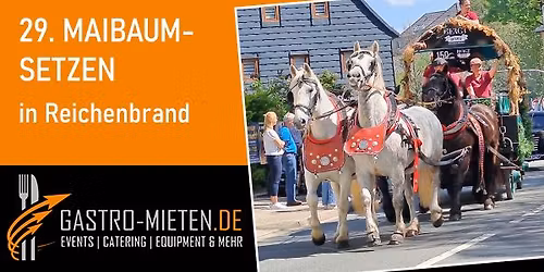 29. Maibaumsetzen in Reichenbrand