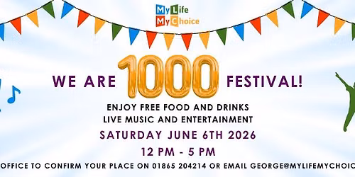 We Are 1000! Festival!