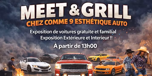 Meet & Grill Comme 9 Esth\u00e9tique Auto | Prod S&S