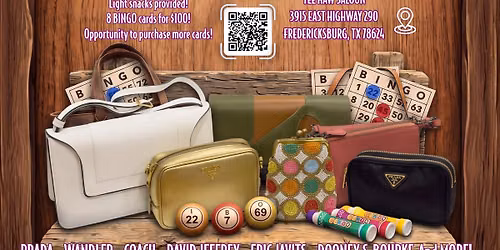 Designer Purse BINGO