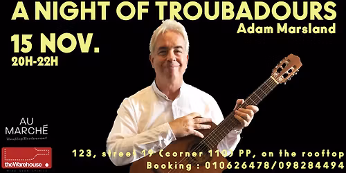 A night of troubadours Au march\u00e9