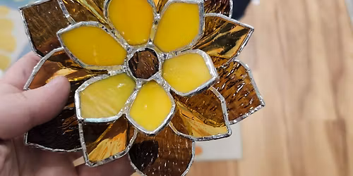 Stained Glass- 3D Flower Class
