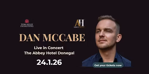 Dan McCabe in Concert at The Abbey Hotel Donegal