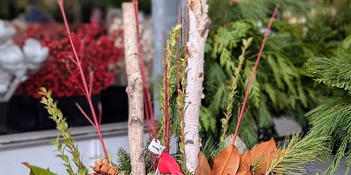 Deluxe with Birch Urn Holiday Workshop