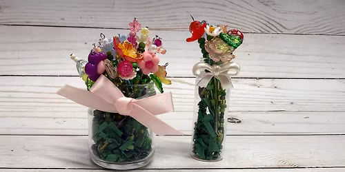 Beaded Flower Bouquet Workshop 5\/7 at Mashcraft Brewery Fishers