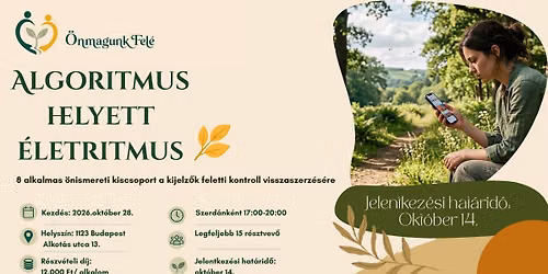 Algoritmus helyett \u00e9letritmus