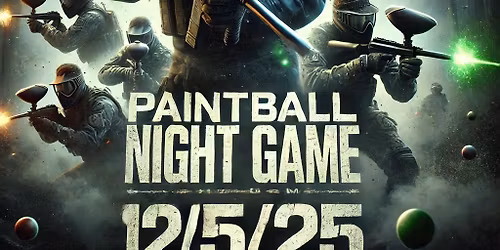 Paintball night game 