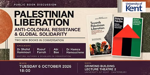 PALESTINIAN LIBERATION ANTI-COLONIAL RESISTANCE & GLOBAL SOLIDARITY