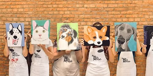 Guided Paint Your Pet Night at Rachel's Pet Supply