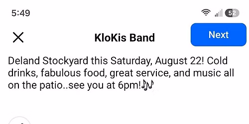 KLoKis @ Deland Stockyard