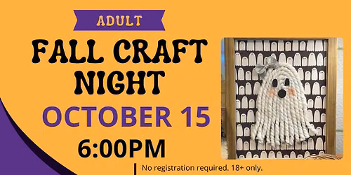 Adult Fall Craft Night