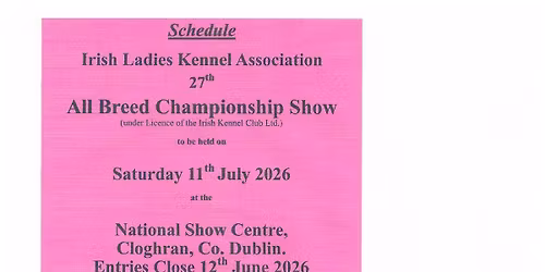 All Breed Championship Dog Show