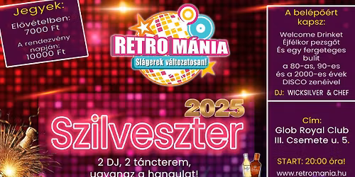 Szilveszteri Retro M\u00e1nia Party