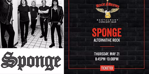 SPONGE  @ Rock & Brews Royal Oak