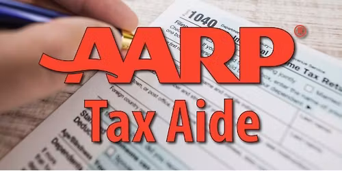 AARP Tax Preparation Aide (Event to Schedule an Appointment Only)