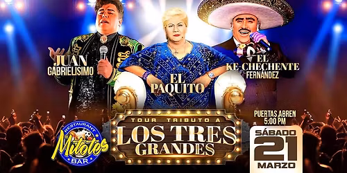 EL KE-CHECHENTE FERNANDEZ, EL PAQUITO & MAS EN SAN JOSE