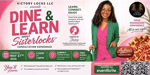 Dine & Learn About Sisterlocks\u2122