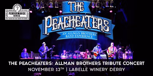 The Peacheaters: Allman Brothers Band Tribute Concert (LaBelle Winery - Derry, NH)