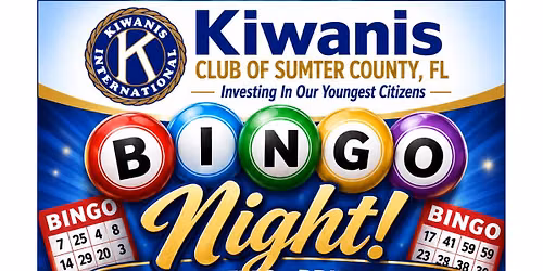 Kiwanis Club Of Sumter County, FL Bingo Night