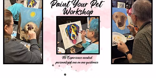 Paint Your Pet Workshop @ The Sparkle Studio- August