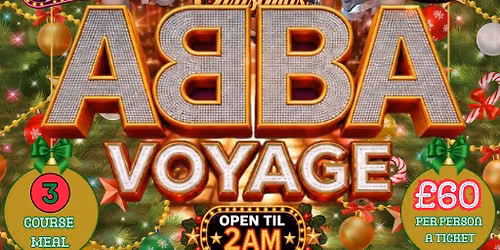 Christmas in the Glasgow Irish Centre Presents ABBA Voyage Night