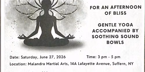 Gentle Yoga and Sound Bowls