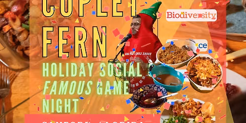 Cuplet Fern Potluck: Holiday Social & Famous Game Night!