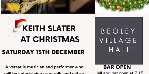 Keith Slater at Christmas