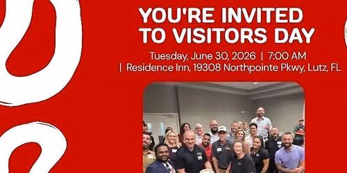 You're Invited: BNI Apex Visitors Day | June 30, 2026