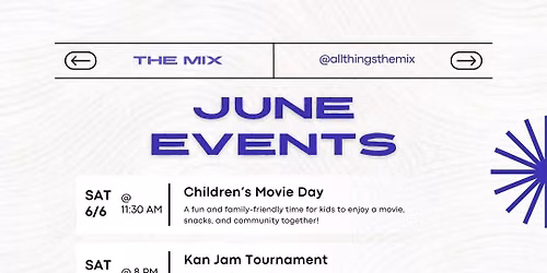 June Calendar 