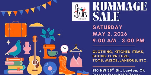Garage Sale May 2nd