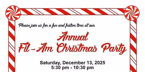 FIL-AM Annual Christmas Party