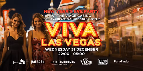 New Year's Eve Party 31.12 \u2606 Viva Las Vegas \u2606 The Viage - Grand Casino Brussels