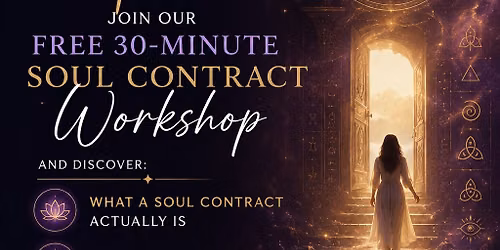 All Things Spiritual July Meet up - Soul Contract Mini Reading