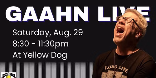 Gaahn performing live at Yellow Dog