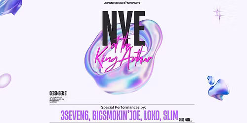 NYE @ The King Arthur