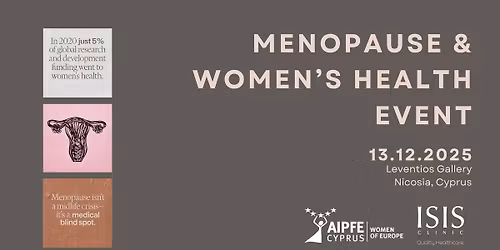 Menopause & women\u2019s health event