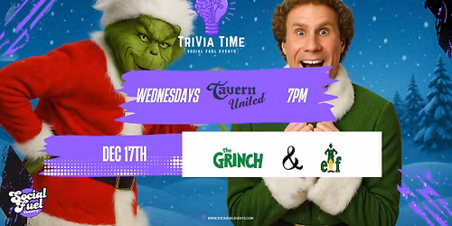 Trivia Time at Tavern United: Grinch and Elf