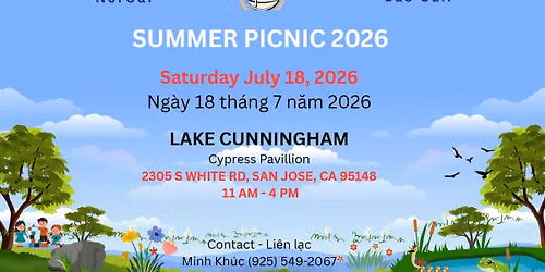 Agape Church Summer Picnic @ Lake Cunningham - San Jose