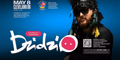 CLEVELAND DZIDZIO BAND charity concert to support Revived Soldiers Ukraine
