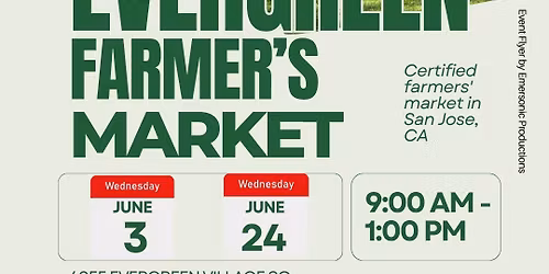 Fred McCarty at Evergreen Farmers' Market