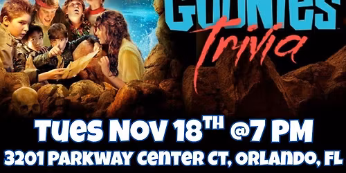 Goonies Trivia @ WingHouse Bar & Grill Orlando