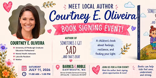     Barnes & Noble Dartmouth | Book Signing | Courtney E. Oliveira 