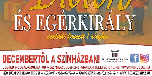 Szomor-Valla: DI\u00d3T\u00d6R\u0150 \u00c9S EG\u00c9RKIR\u00c1LY - csal\u00e1di musical koncert - BEMUTAT\u00d3