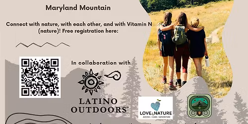 Winter hike in Maryland Mountain